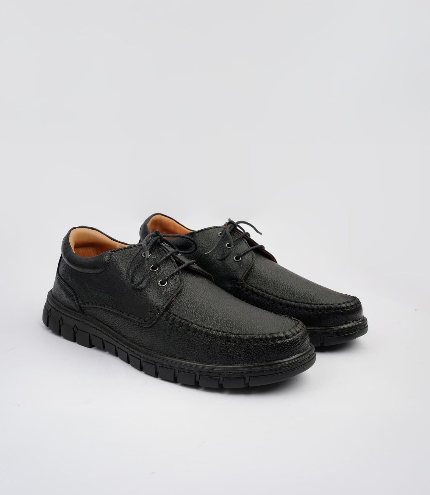 Handmade Casual Black Shoe