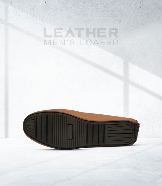 Light Tan Leather Loafer