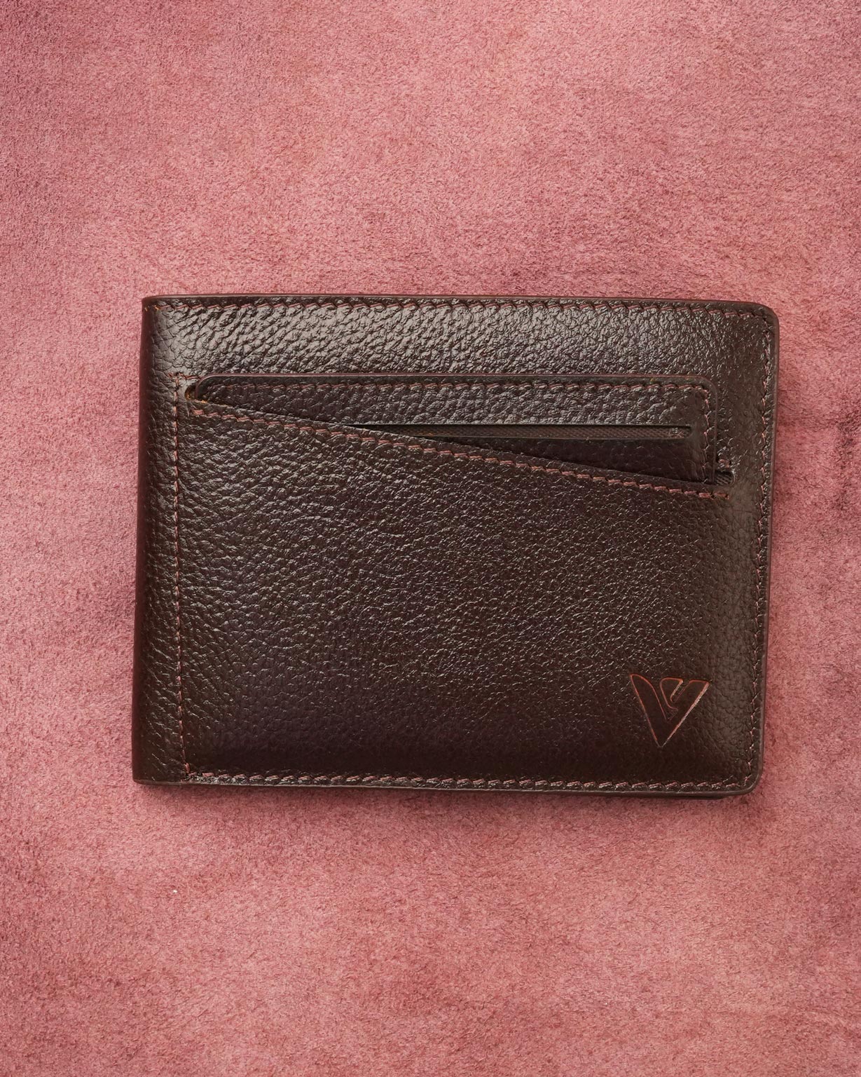 Venus Cardholder Bifold - Chocolate