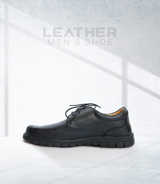 Handmade Casual Black Shoe