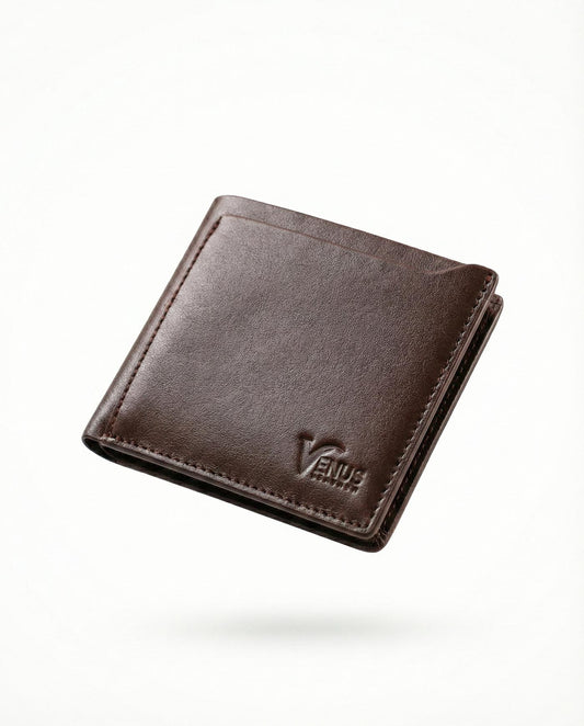 Soft Leather Bifold Wallet - Premium Leather