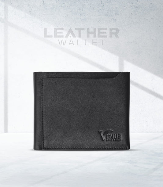 Soft Leather Bifold Wallet - Premium Leather