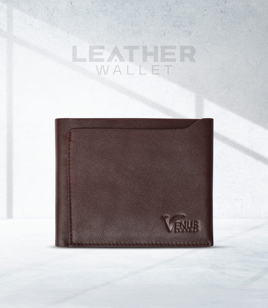 Soft Leather Bifold Wallet - Premium Leather