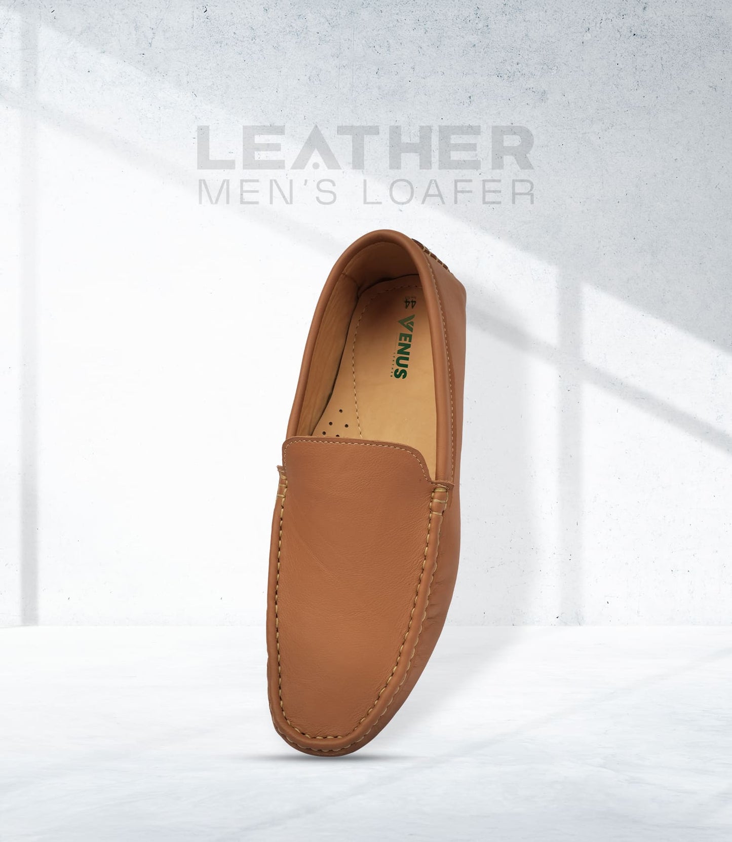 Light Tan Leather Loafer