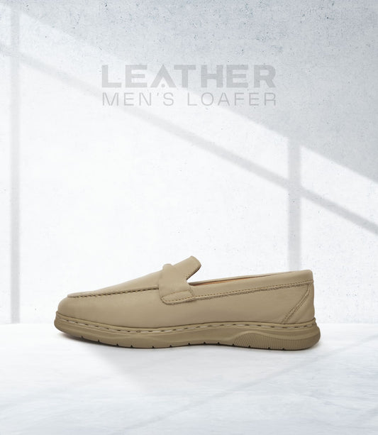 Lightweight Off-White Loafers